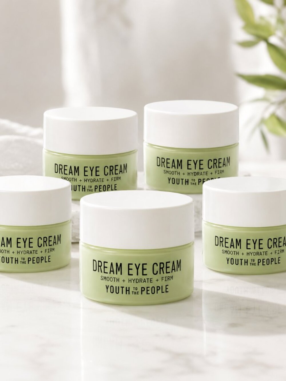 $125 VALUE | Youth To The People Dream Eye Cream 5-Pack - 5 mL Each- 25 mL Total